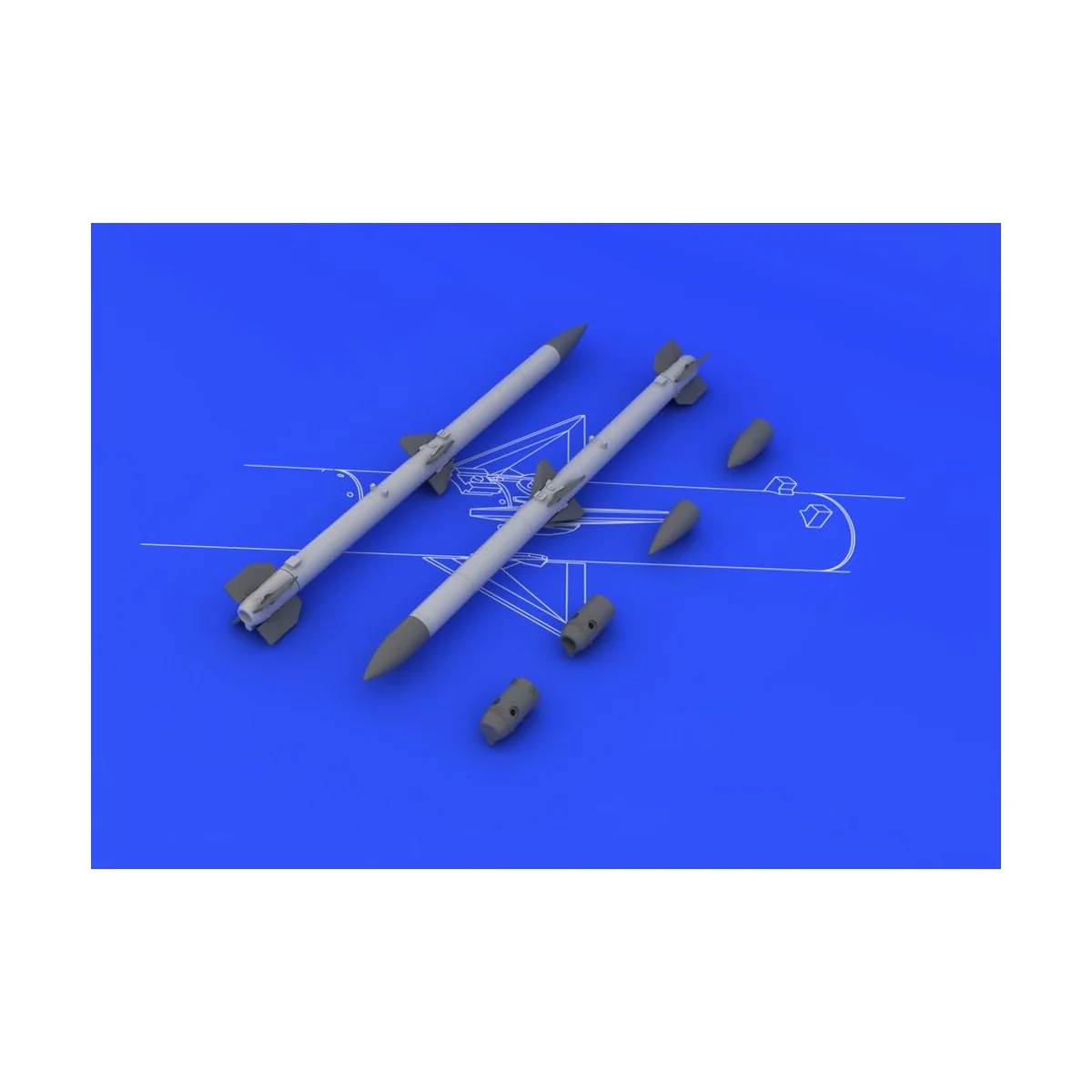 AIM-120C AMRAAM, 1/48 - Eduard Accessories 648087