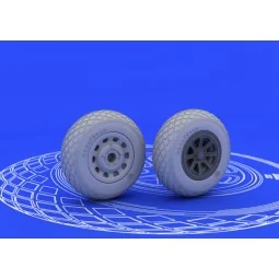 P-51 wheels, 1/48 - Eduard Accessories 648092 2