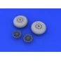 P-51 wheels, 1/48 - Eduard Accessories 648092