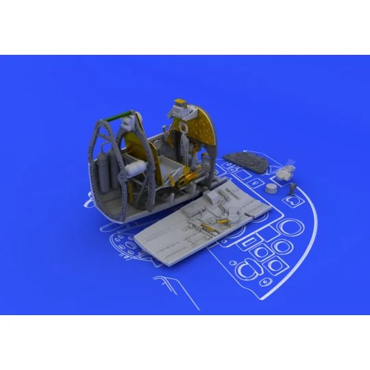 Spitfire Mk.IX cockpit for Eduard, 1/48 - Eduard Accessories 648100