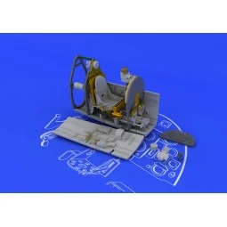 Spitfire Mk.IX cockpit for Eduard, 1/48 - Eduard Accessories 648100 2