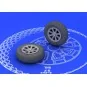 F6F wheels for Eduard, 1/48 - Eduard Accessories 648102