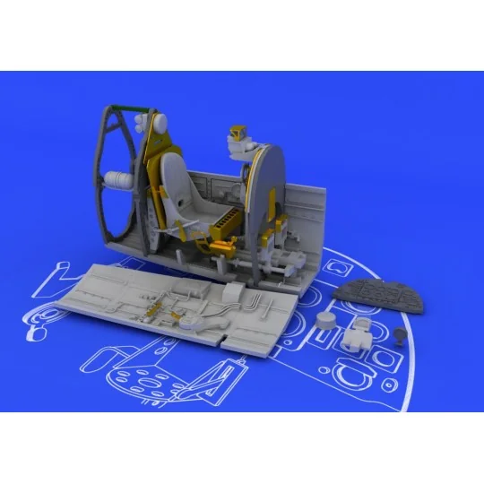 Spitfire Mk.IX cockpit for Eduard, 1/48 - Eduard Accessories 648100