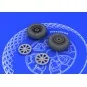 F6F wheels for Eduard, 1/48 - Eduard Accessories 648102