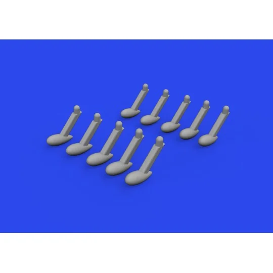 Bf 109 balance weights PRINT 1/72 EDUARD, 1/72 - Eduard Accessories...