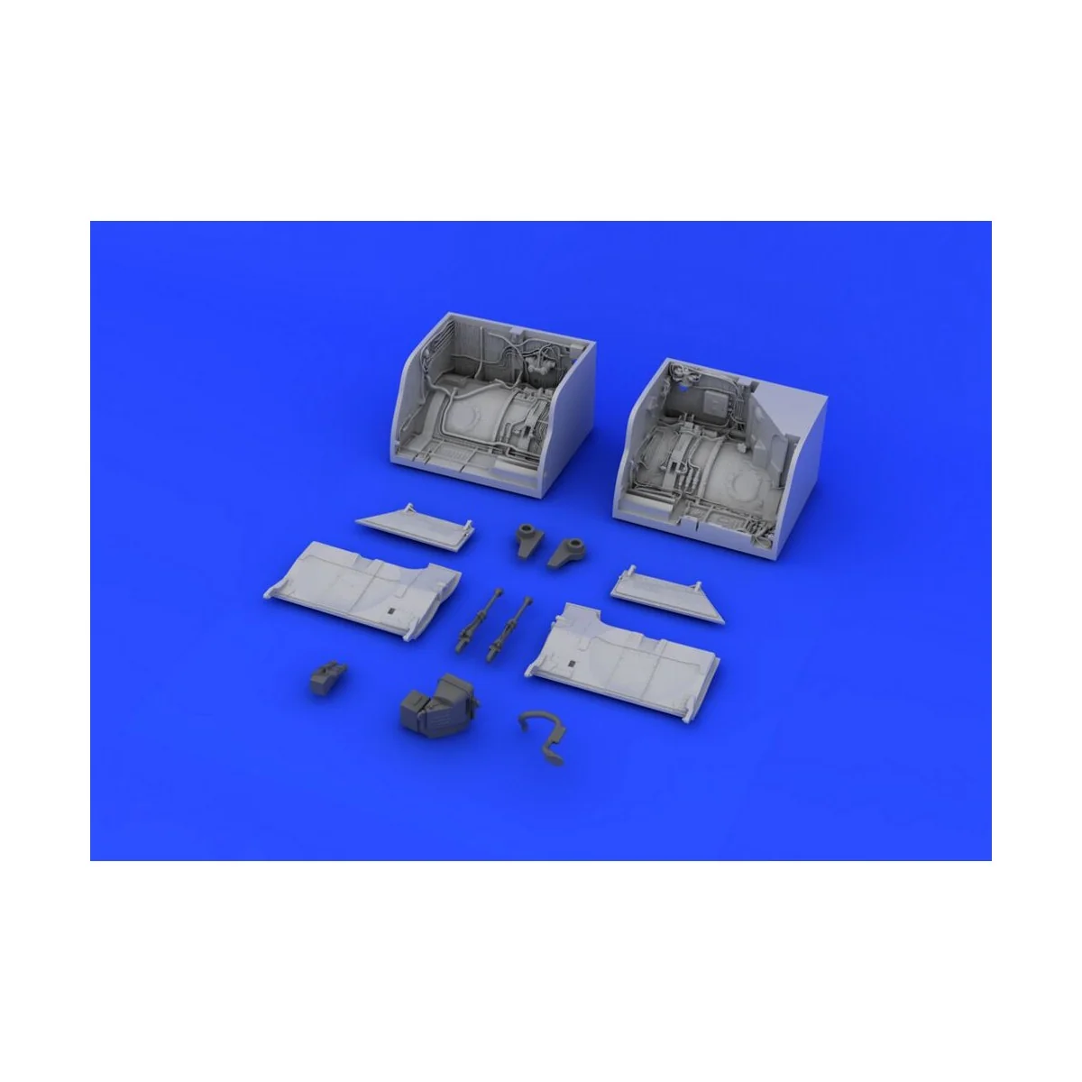 MiG-23 M/MF main wheel bay f. Trump., 1/48 - Eduard Accessories 648105