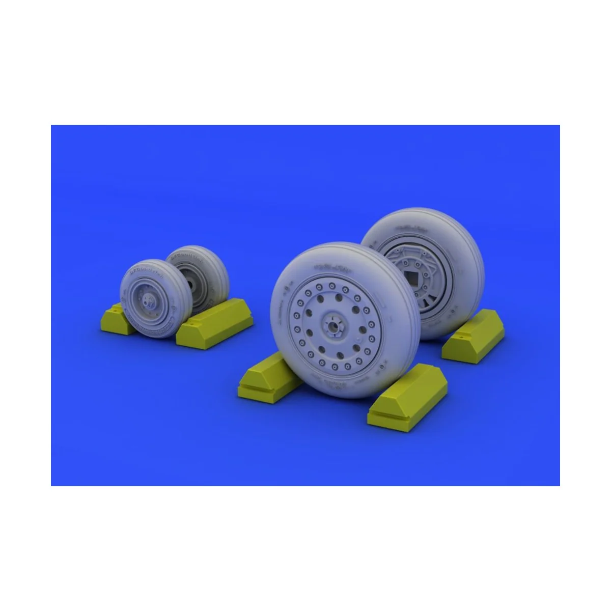 F-4B/N wheels for Academy, 1/48 - Eduard Accessories 648114