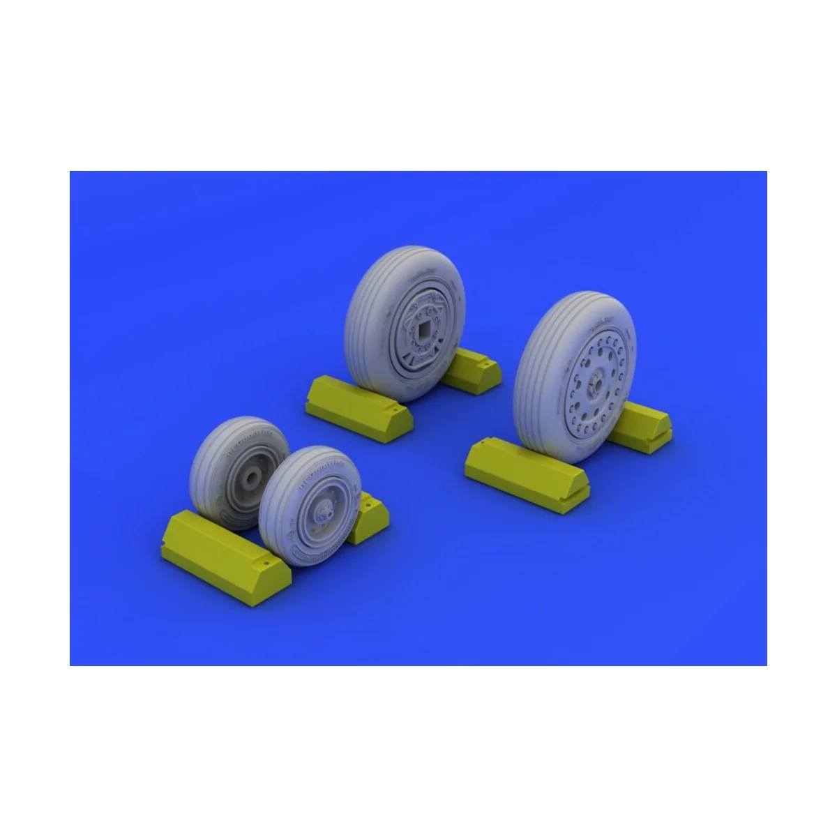 F-4B/N wheels for Academy, 1/48 - Eduard Accessories 648114