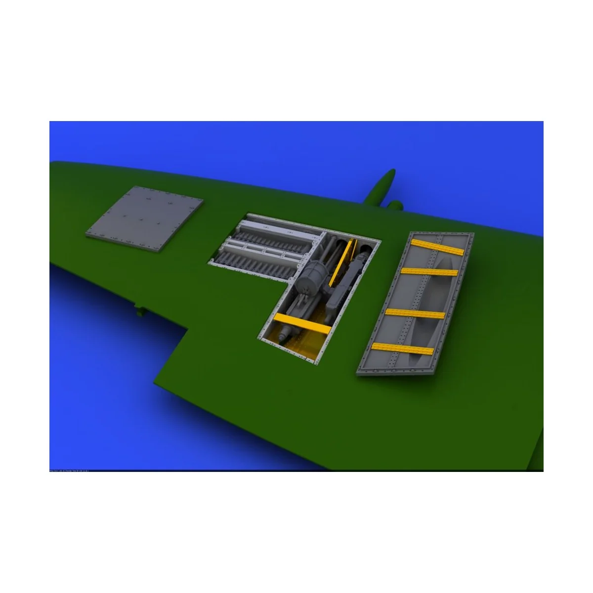 Spitfire Mk.IX gun bay for Eduard, 1/48 - Eduard Accessories 648113