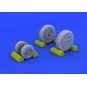 F-4B/N wheels for Academy, 1/48 - Eduard Accessories 648114