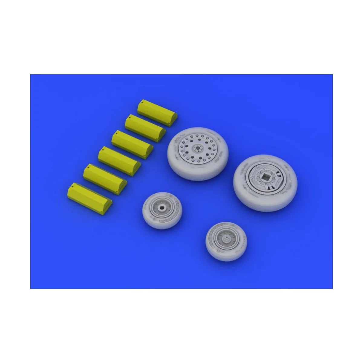 F-4B/N wheels for Academy, 1/48 - Eduard Accessories 648114