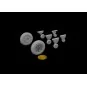 Spitfire wheels - 4 spoke for Eduard, 1/48 - Eduard Accessories 648115