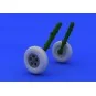 Spitfire wheels - 5 spoke for Eduard, 1/48 - Eduard Accessories 648119