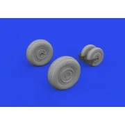 MiG-29 wheels 1/72 GREAT WALL HOBBY - Eduard Accessories 672330