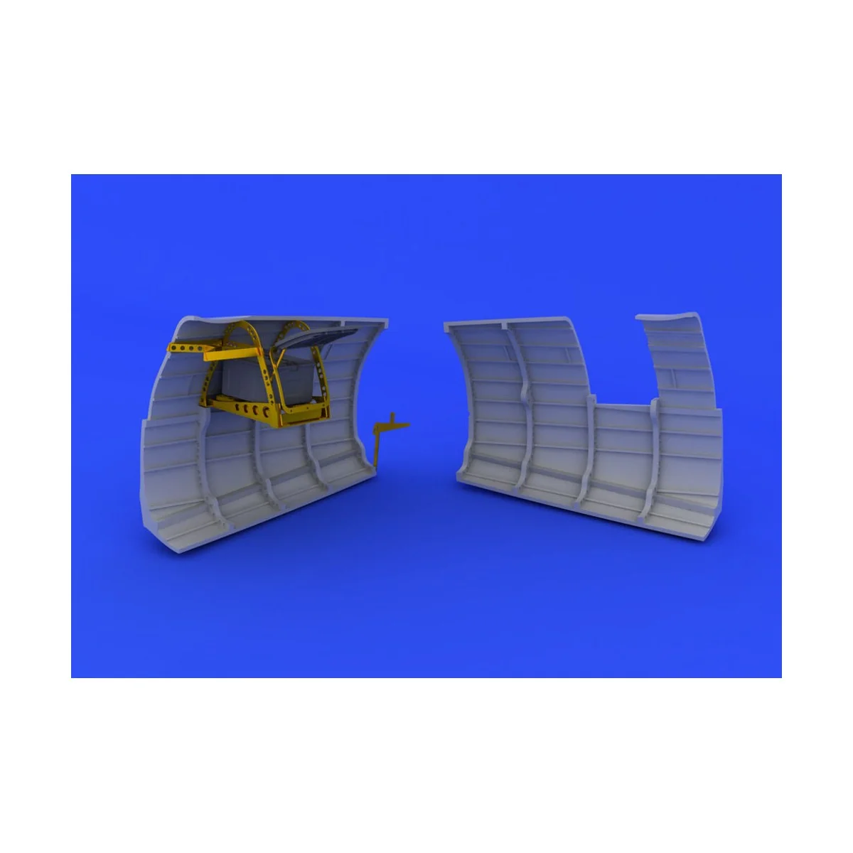 Spitfire - radio compartment, 1/48 - Eduard Accessories 648120