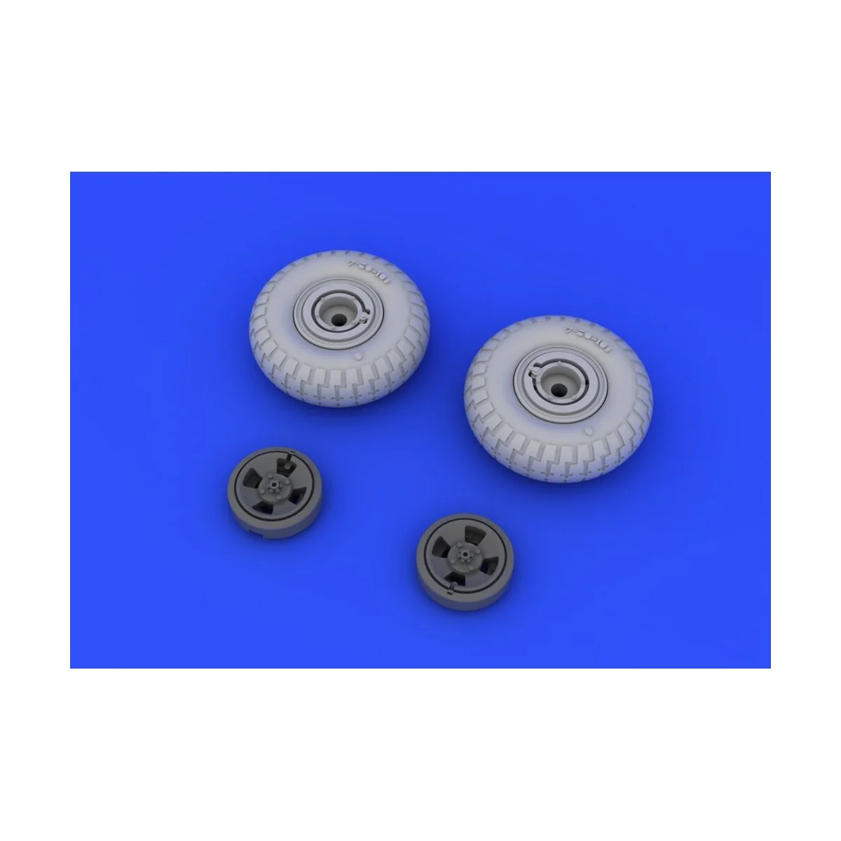Spitfire wheels - 4 spoke for Eduard, 1/48 - Eduard Accessories 648118
