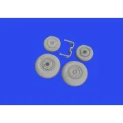 MiG-29 wheels 1/72 GREAT WALL HOBBY, 1/72 - Eduard Accessories 672330 MiG-29 wheels 1/72 GREAT WALL HOBBY, 1/72 - Eduard Accessories 672330