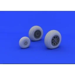 PBY-5A wheels for Revell, 1/48 - Eduard Accessories 648192