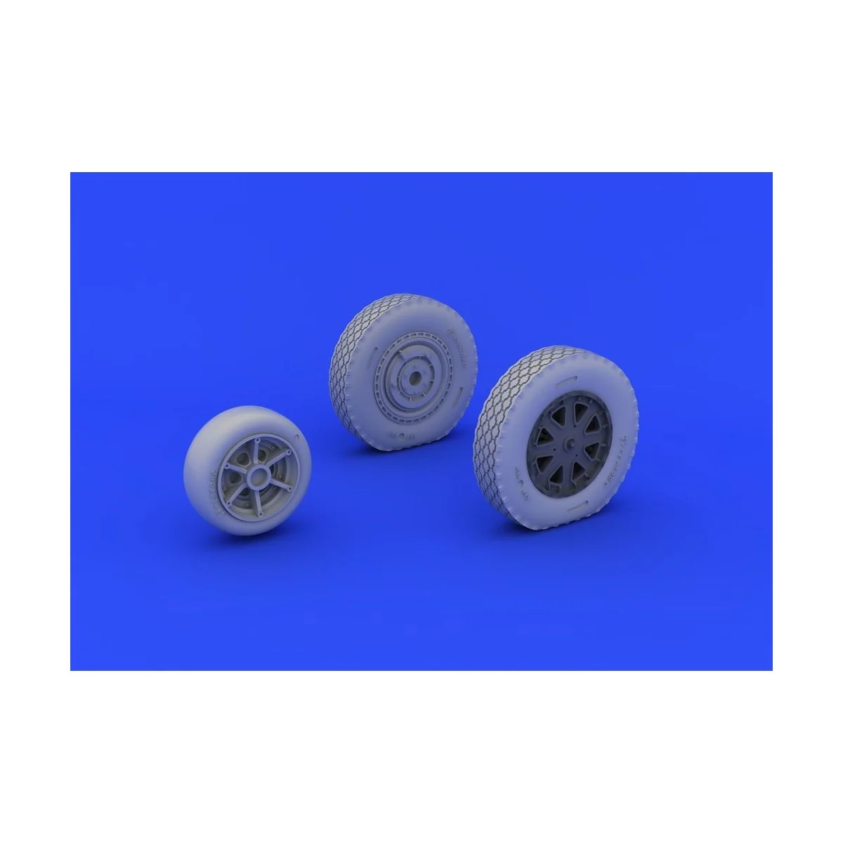 P-39 wheels late for Eduard, 1/48 - Eduard Accessories 648203