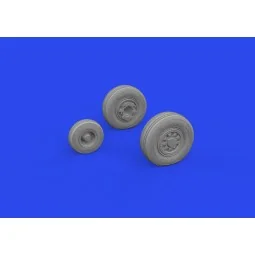 F-35A wheels 1/72 TAMIYA - Eduard Accessories 672333