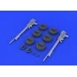 Lewis Mk.III WWI gun, 1/48 - Eduard Accessories 648205