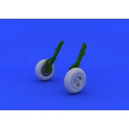 Spitfire Mk.XVI wheels-3 spoke for Eduar, 1/48 - Eduard Accessories...