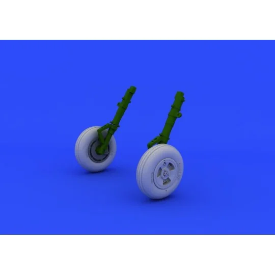 Spitfire Mk.XVI wheels-3 spoke for Eduar, 1/48 - Eduard Accessories...
