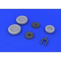 A-4E/F wheels for Eduard/Hasegawa, 1/48 - Eduard Accessories 648214 2