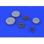 A-4E/F wheels for Eduard/Hasegawa, 1/48 - Eduard Accessories 648214