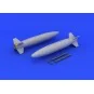 Mk.84 bombs retarded fin, 1/48 - Eduard Accessories 648221