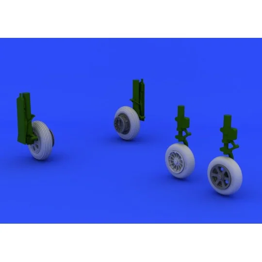F-86F wheels for Hasegawa, 1/48 - Eduard Accessories 648235