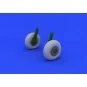 JU 88A wheels early for ICM, 1/48 - Eduard Accessories 648244