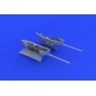 Bf 109 cannon pods for Eduard, 1/48 - Eduard Accessories 648246
