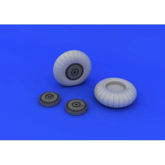 JU 88A wheels early for ICM, 1/48 - Eduard Accessories 648244