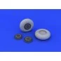 JU 88A wheels early for ICM, 1/48 - Eduard Accessories 648244