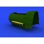 Bf 109G exhaust stacks for Eduard, 1/48 - Eduard Accessories 648247