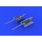 Bf 109 cannon pods for Eduard, 1/48 - Eduard Accessories 648246
