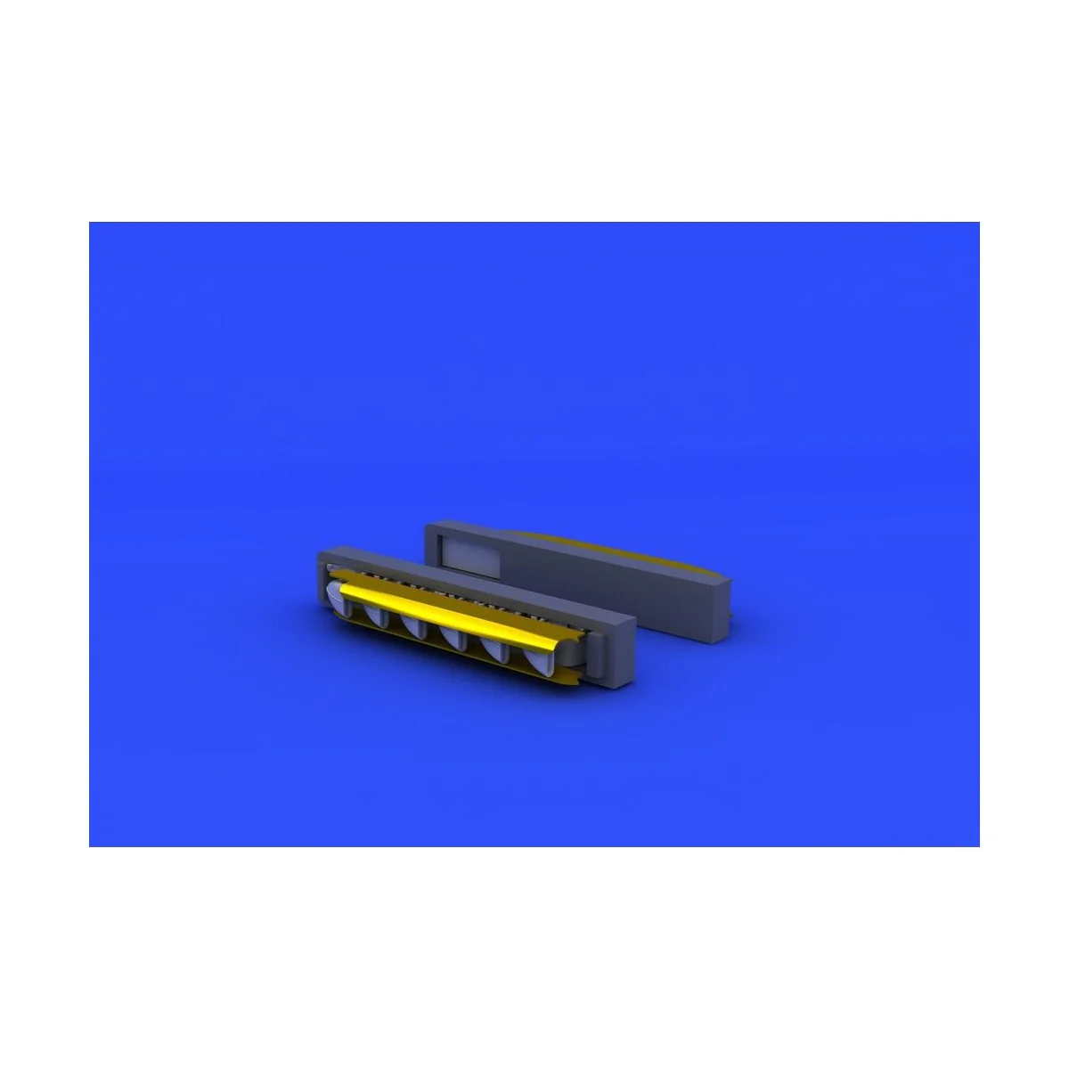 Bf 109G exhaust stacks for Eduard, 1/48 - Eduard Accessories 648247