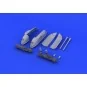 Bf 109 cannon pods for Eduard, 1/48 - Eduard Accessories 648246