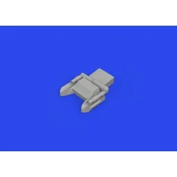 Bf 109G-2/G-4 gun barrels PRINT 1/72 EDUARD, 1/72 - Eduard Accessor...