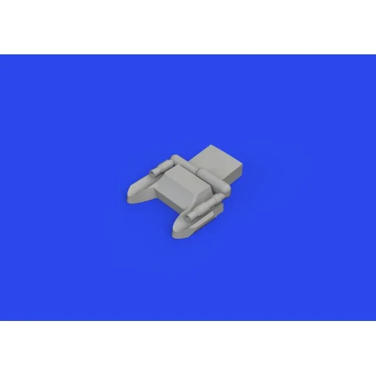 Bf 109G-2/G-4 gun barrels PRINT 1/72 EDUARD - Eduard Accessories 67...