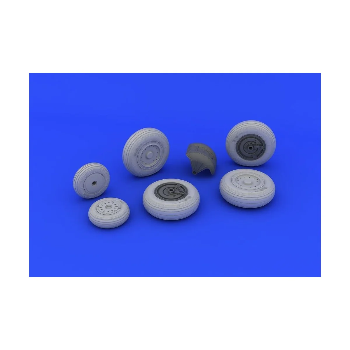MiG-31 wheels for AMK, 1/48 - Eduard Accessories 648248