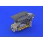 Bf 109G-6 engine &fuselage guns f.Eduard, 1/48 - Eduard Accessories...
