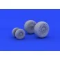F-4J wheels for Academy, 1/48 - Eduard Accessories 648253