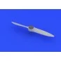 Bf 108 wooden proppeller for Eduard, 1/48 - Eduard Accessories 648256