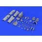 Bf 109G-6 engine &fuselage guns f.Eduard, 1/48 - Eduard Accessories...