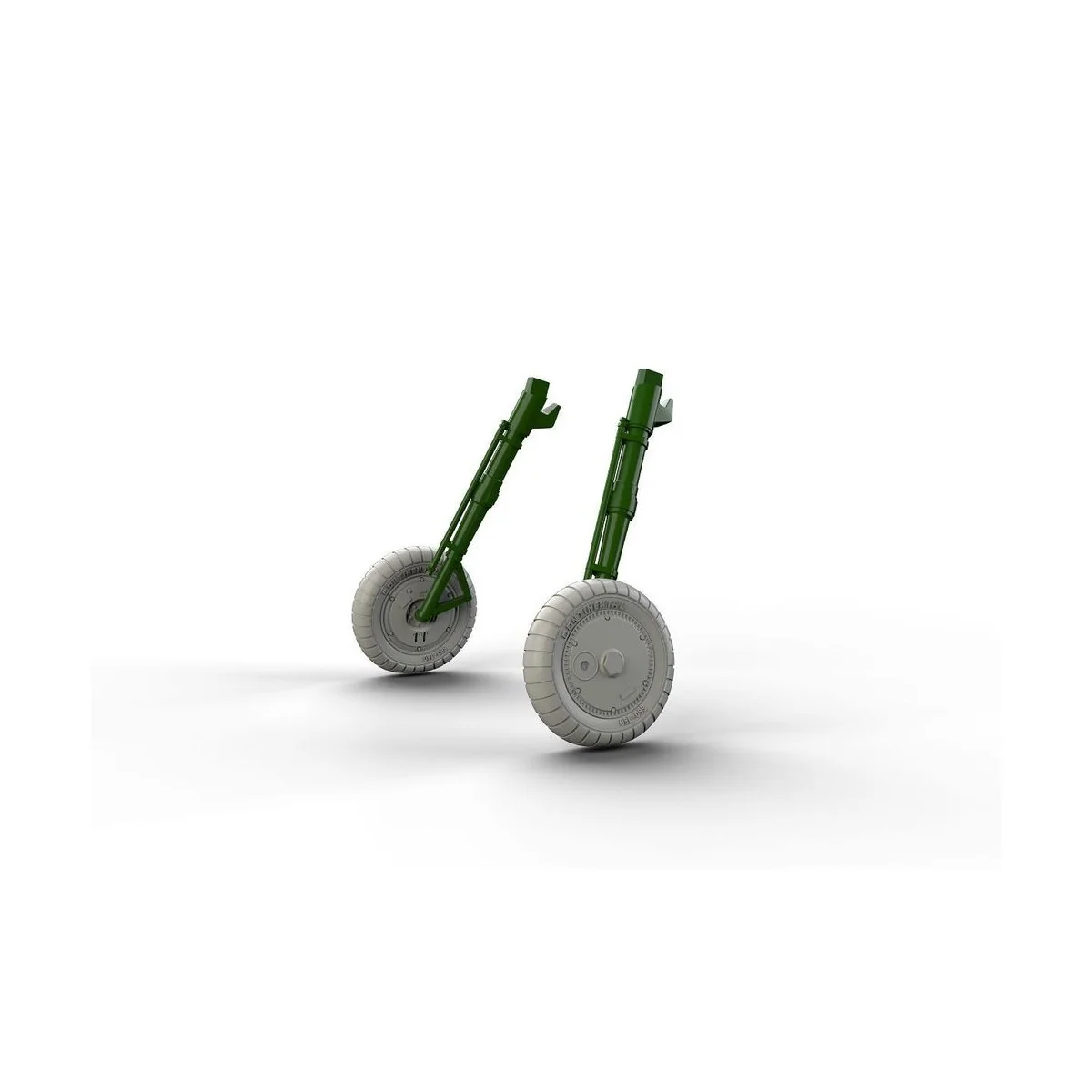 Bf 109G-6 wheels, 1/48 - Eduard Accessories 648261
