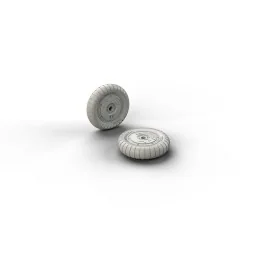 Bf 109G-6 wheels, 1/48 - Eduard Accessories 648261 2
