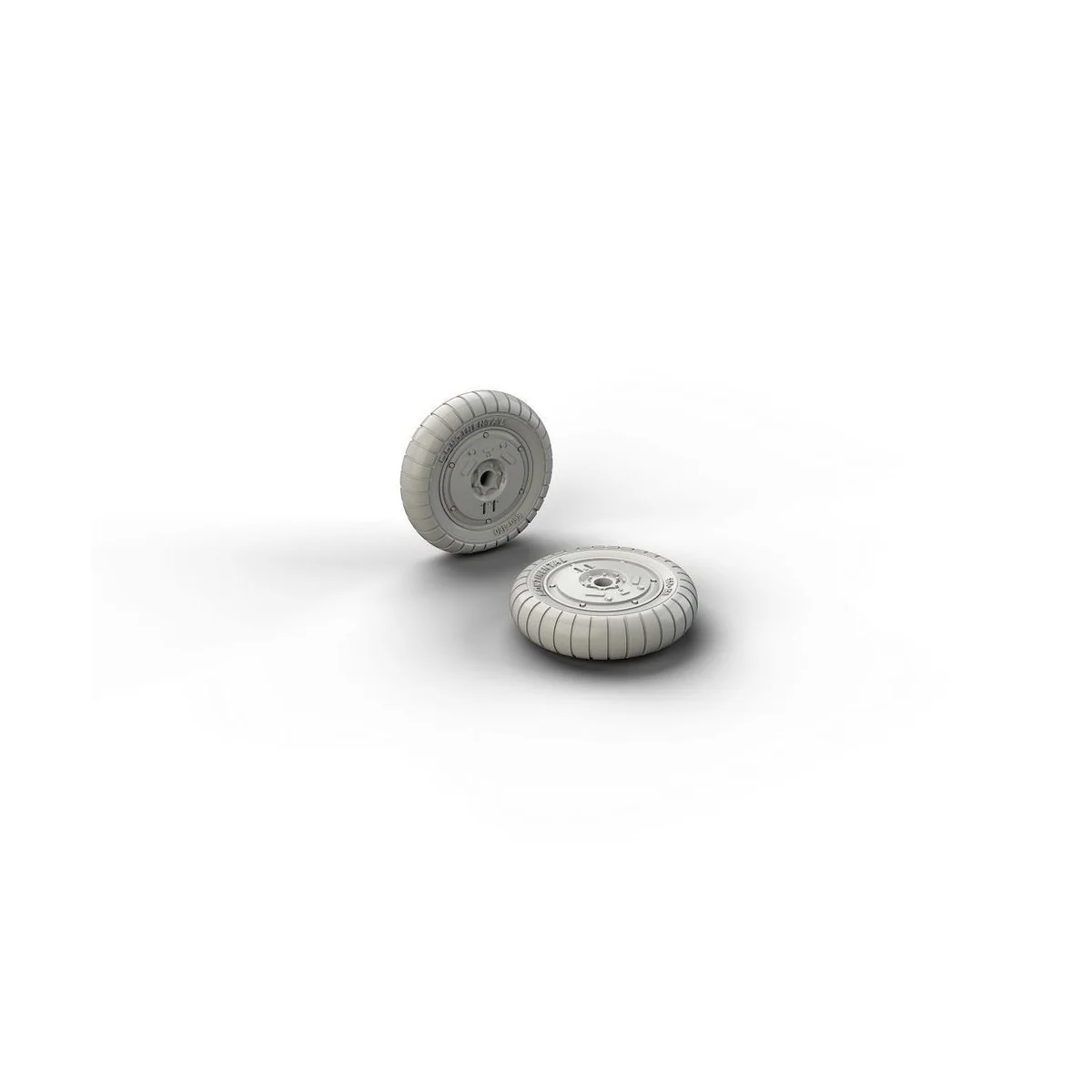 Bf 109G-6 wheels, 1/48 - Eduard Accessories 648261