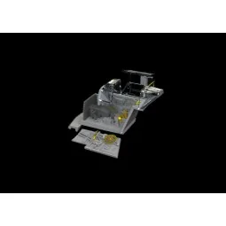 Bf 109G-2 cockpit PRINT 1/72 - Eduard Accessories 672342